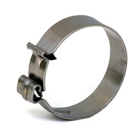 CLIC 86-245 BLACK HOSE CLAMPS STAINLESS STEEL